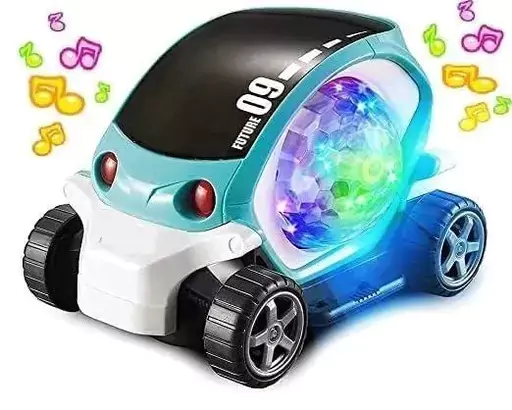 360° Rotating Stunt Car with 4D Lights & Sounds