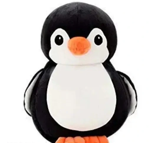 Penguin Plush Bird Soft Toy (Black)